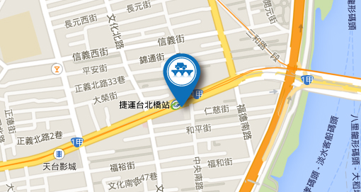 圖二：臺北橋站公共住宅戶鄰近交通網路圖